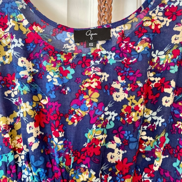 Aqua by Bloomingdale's Floral Dress - Picture 4 of 5